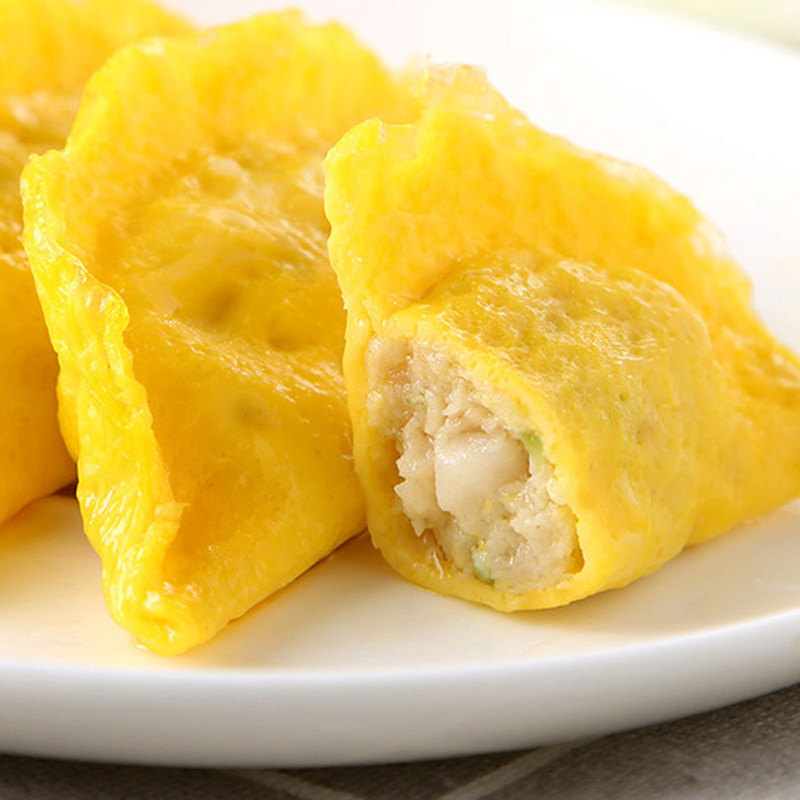 【5袋】安井黄金蛋饺50个 麻辣烫关东煮冒菜火锅食材冷冻包邮