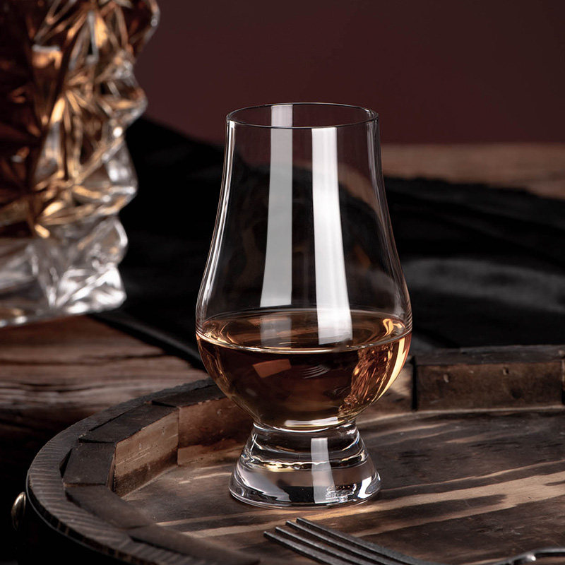 酒杯水晶玻璃闻香威士忌品鉴杯烈高脚郁金香洋酒酒杯