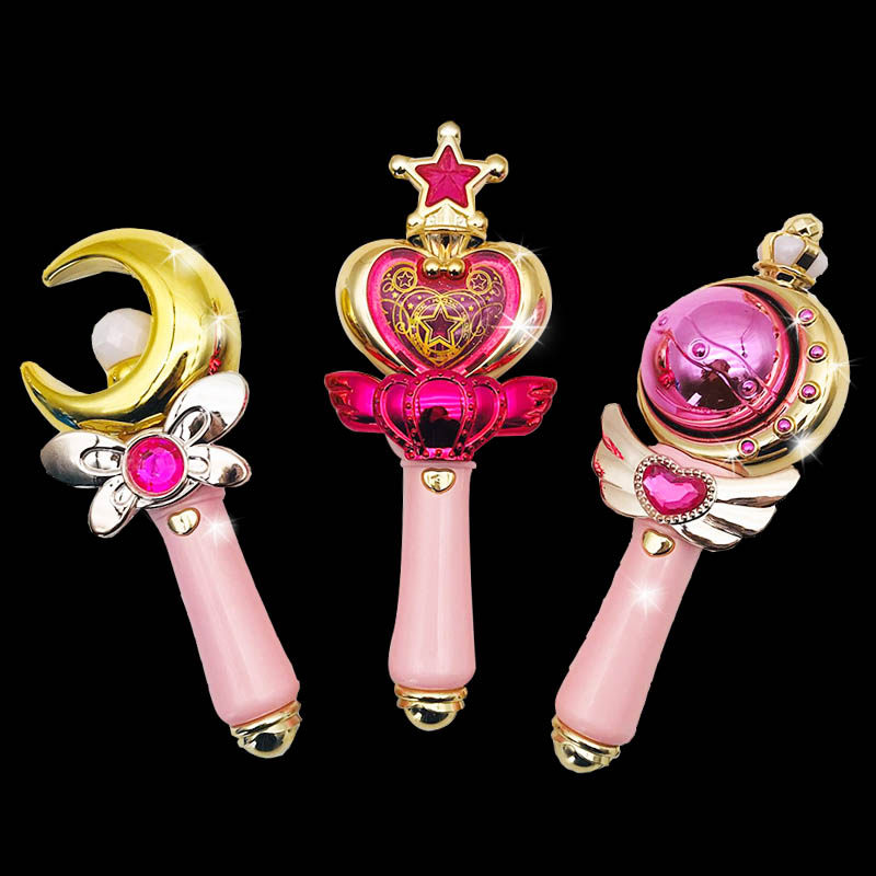 女孩魔法棒可发发光公主音乐仙女儿童小魔仙魔棒发光玩具