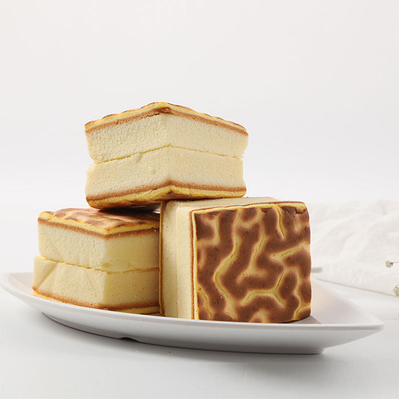 食本然纯蛋黄手工虎皮蛋糕