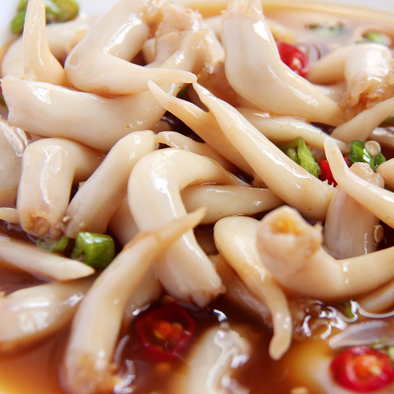 鸟贝曲记叶子麻辣青岛秘制特产小海海鲜新鲜贝类制品