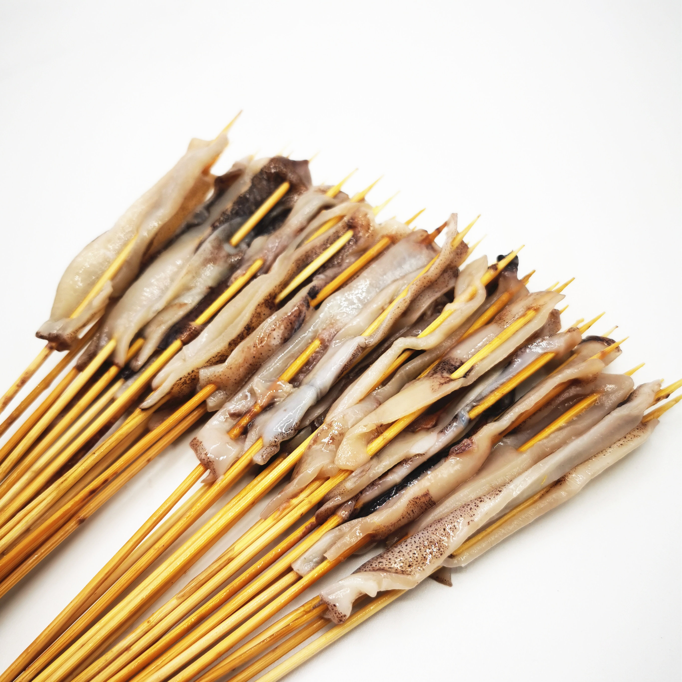 铁板烧烤鱿鱼小串新鲜冷冻烧烤铁板小串海鲜半成品食材商用3000串