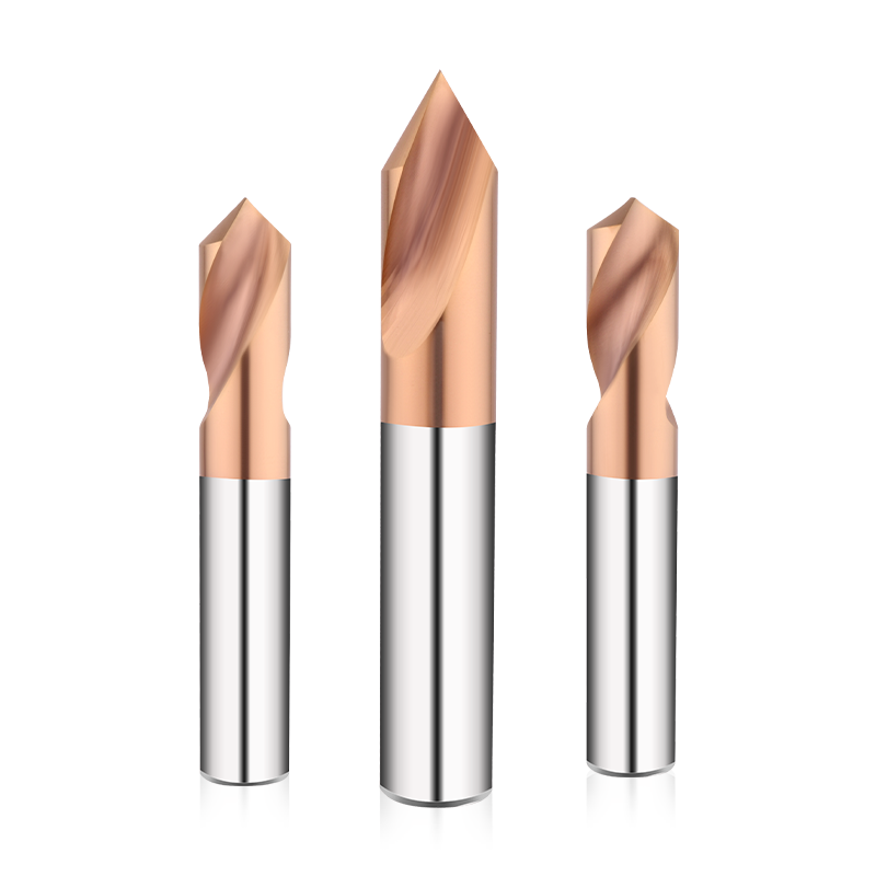 dongfei硬质合金定心钨钢涂层定位nc定点倒角刀60度中心钻