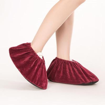 幼儿园布艺水洗室内绒布布鞋套鞋学生居家防磨鞋套