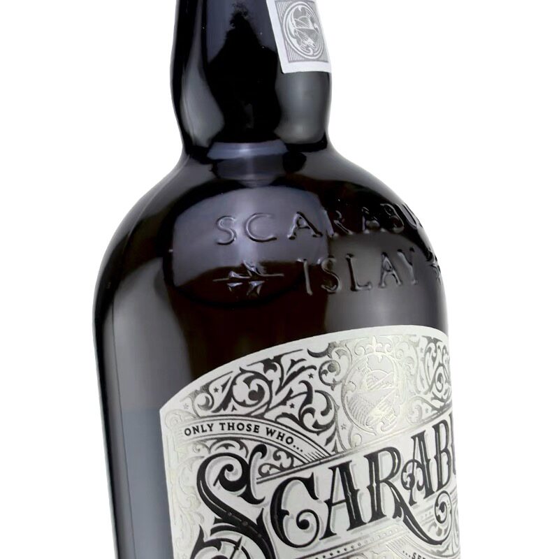 岩石10年艾雷单一麦芽苏格兰威士忌scarabuslslay进口威士忌