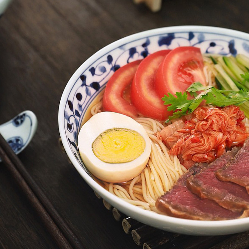 苏区肉酱大冷面小麦韩式速食小吃