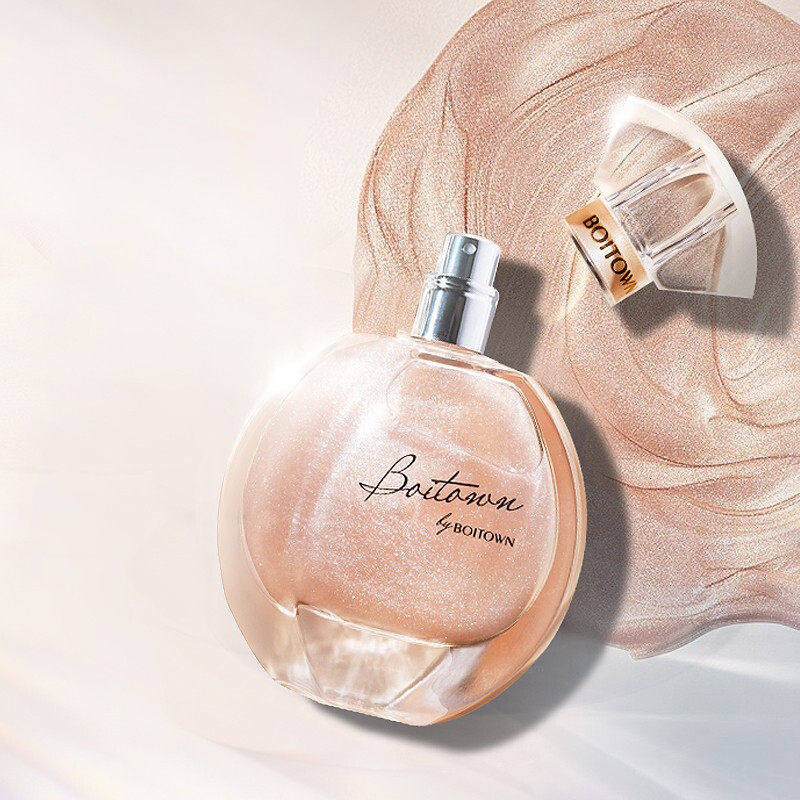 boitown冰希黎幻彩鎏金女士香水60ml少女香花果香奶香调圣诞礼物