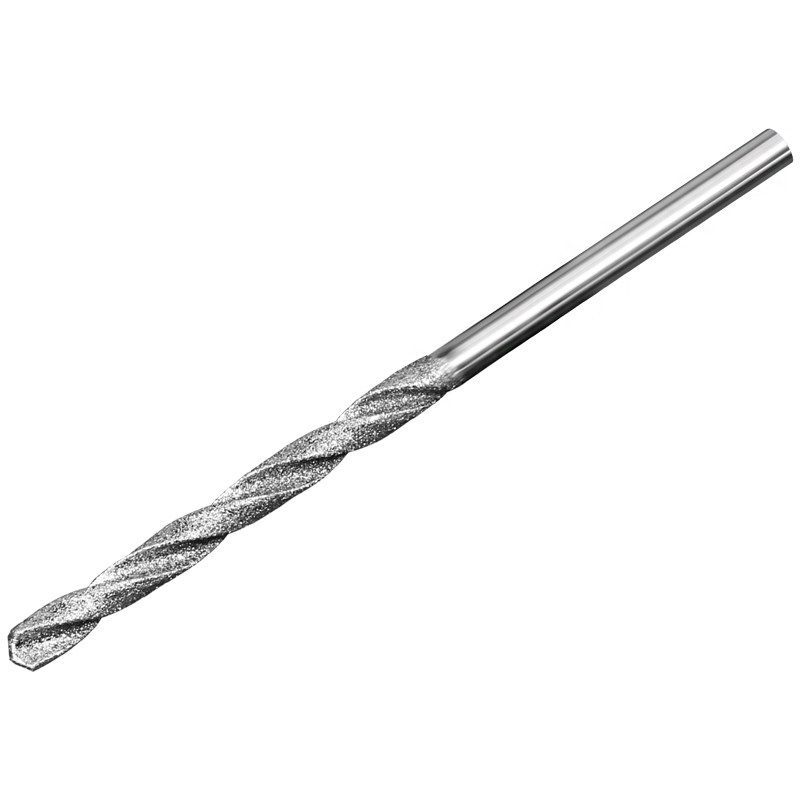 钻头细砂金刚砂小型电磨机磨头电磨配件钻孔玉石麻花钻