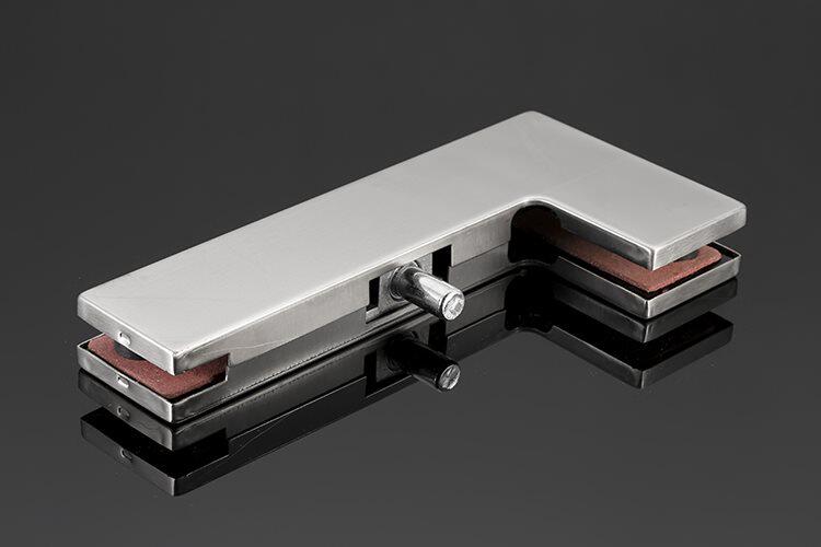 曲夹无框玻璃门弹簧七字7字夹h040门夹