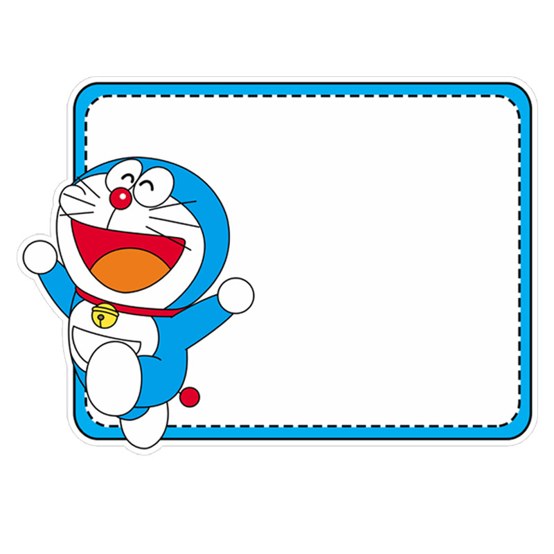 冰箱留言板小叮当创意卡通磁贴擦写磁力记事冰箱磁性贴