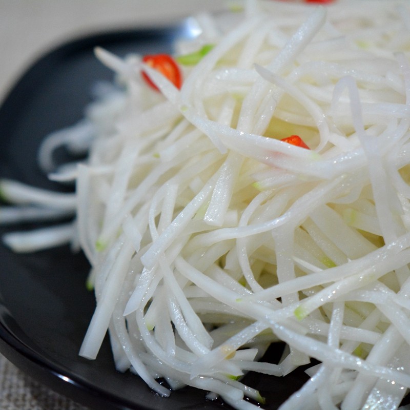 手工正宗芥菜菜丝河南登封少林芥丝1斤袋装腌制