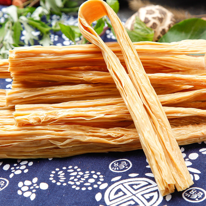 羽利兴腐竹干货即食纯正无添加特级手工干豆腐皮250g腐竹