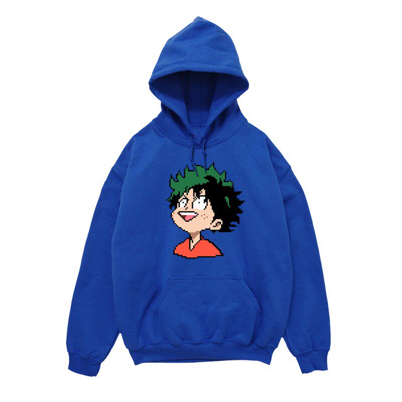 学生少年动漫卡通我的英雄学院绿谷出久衣服周边卫衣