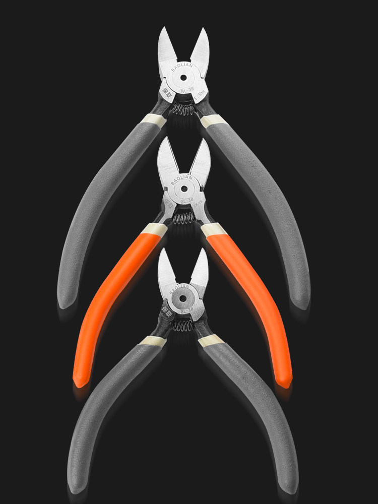 德国钳子工业日本口钳口水钳偏斜口斜嘴进口斜嘴钳