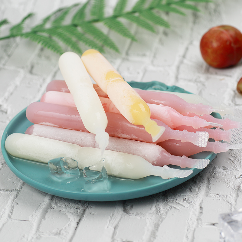 凉果町小奶棒棒冰整桶吸吸果冻碎碎冰低0布丁怀旧零食品卡散装