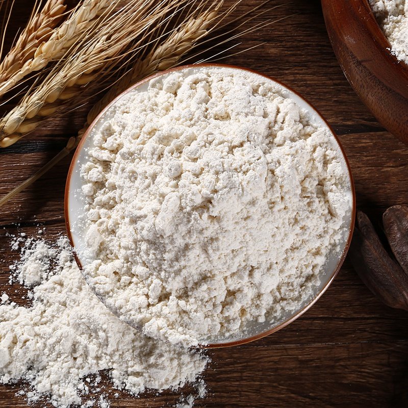 湖雪全麦粉25kg全麦面粉烘培麦粉全麦粉中筋面粉家用小麦粉