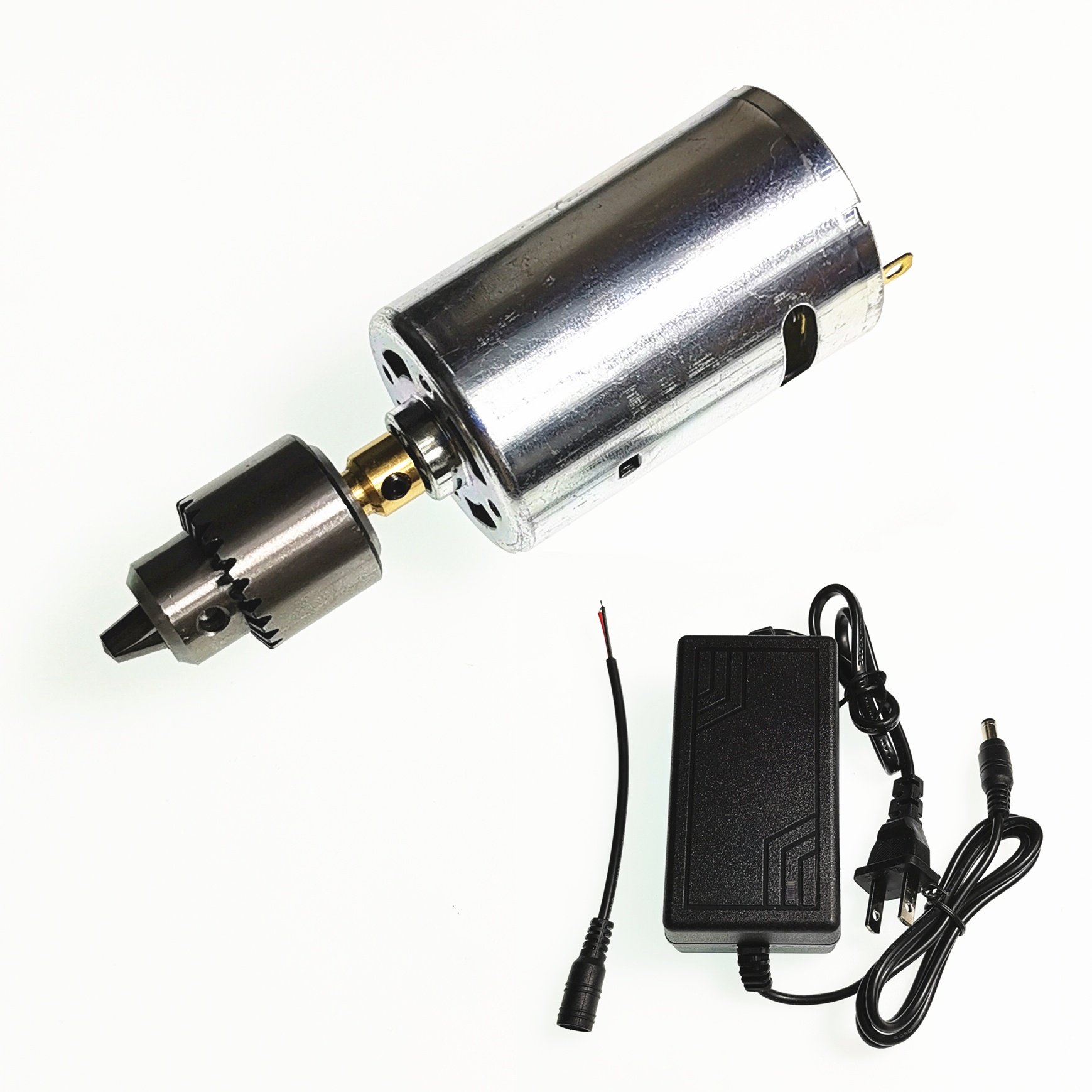 电钻03微型迷你电机diy钻钻滚珠轴承4mm电磨电钻