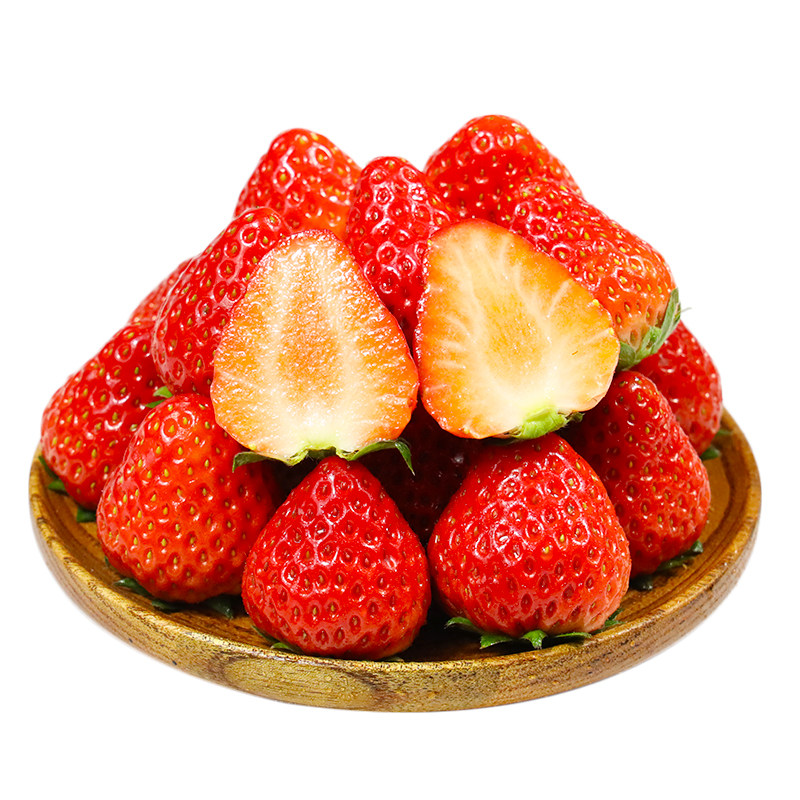 草莓红颜新鲜现货牛奶3斤整箱当季奶油水果草莓