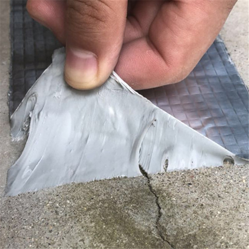屋顶防水补漏神器裂缝强力自粘卷材楼顶材料丁基胶带漏水贴堵漏王