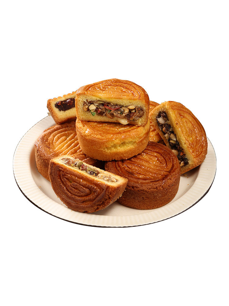 山楂月饼中秋散装广式老式送礼多味枣泥椒盐月饼