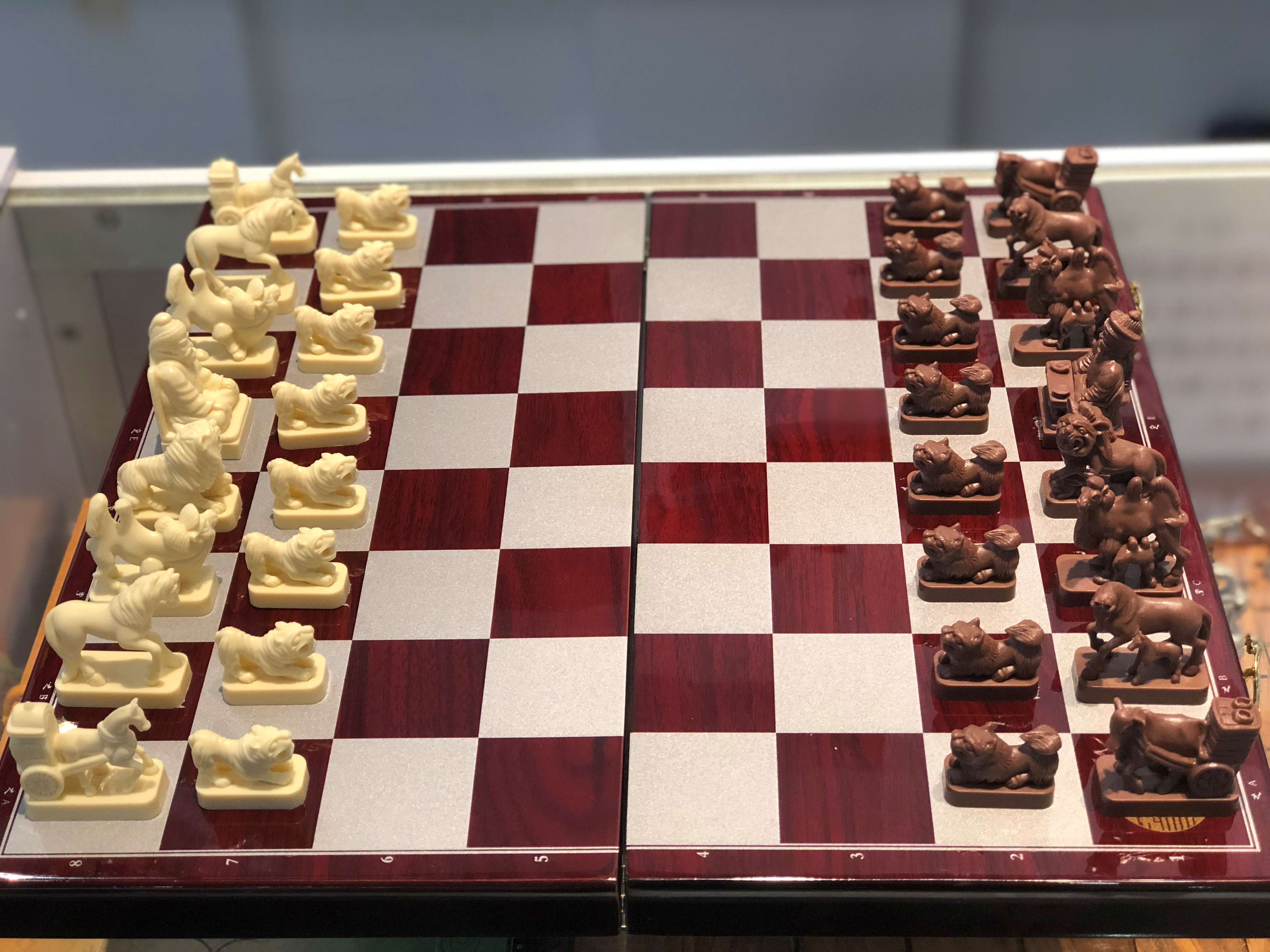 国际象棋蒙古象棋希塔手工雕模立体益智玩具国际象棋