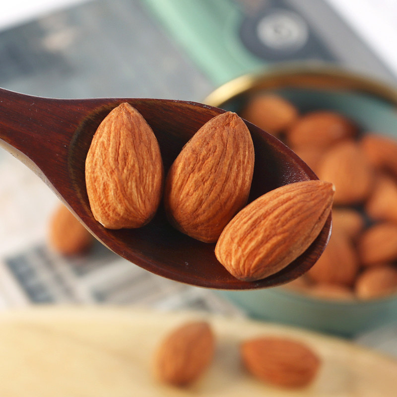 巴旦木仁低卡食品零食坚果500g原味烘焙酸奶杏仁