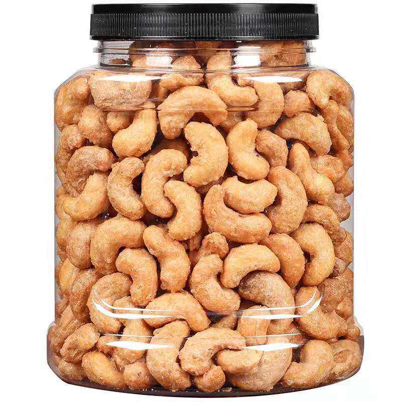 越南带皮腰果袋装颗粒500g整箱盐焗原味炭烧腰果