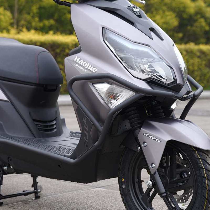 zc适用于豪爵afr125保险杠护杠防撞hj125t27前后后防摩托车保险杠