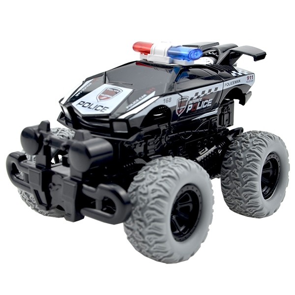 怪兽警车儿童儿童玩具玩具车益智恐龙大脚越野越野车惯性