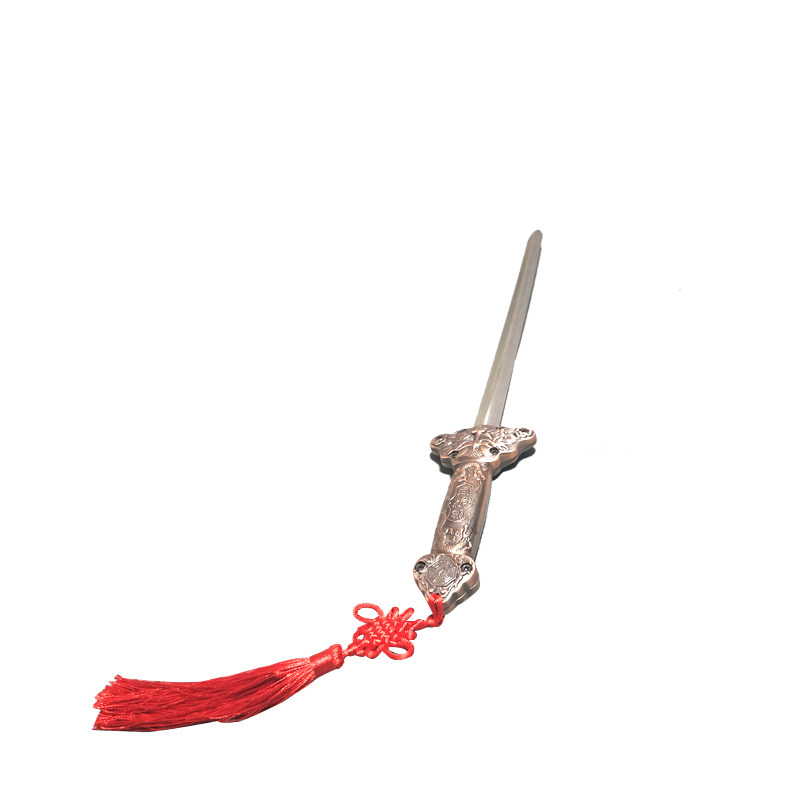 魔术道具口吞宝剑金属剑柄逼真恐怖成人舞台魔术道具