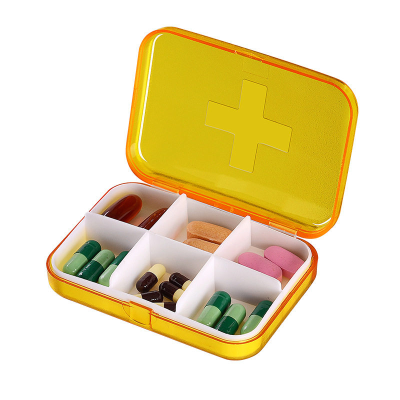 药盒便携式分装迷你密封随身小号盒子药丸药片喷瓶