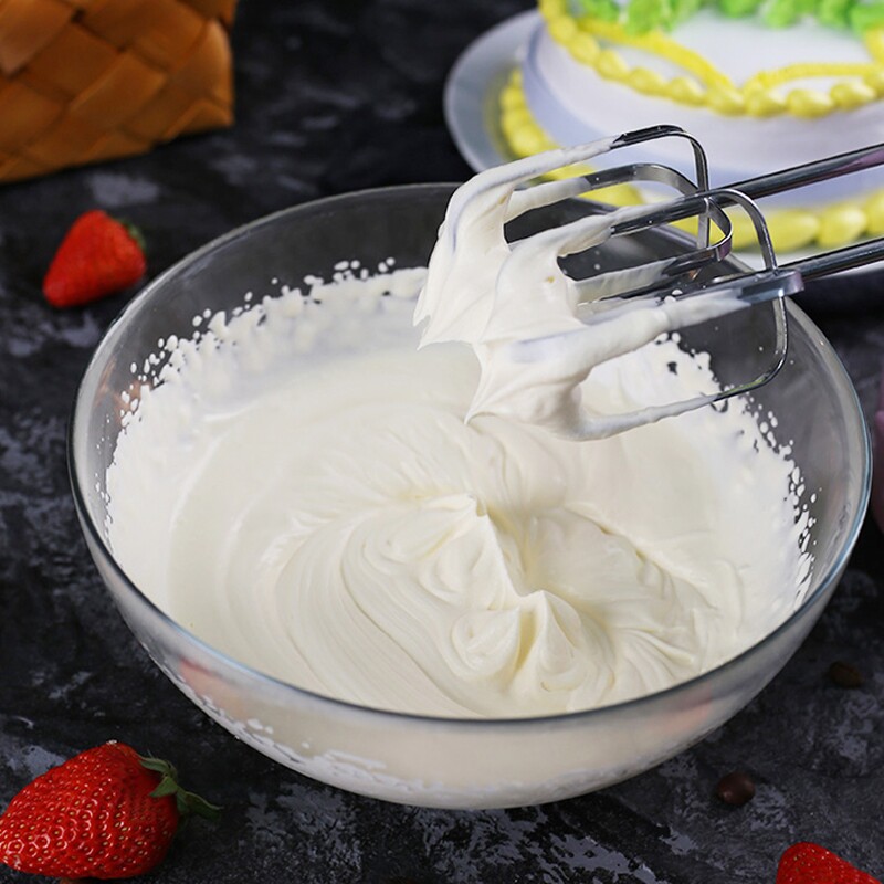 奶油西班牙维益爱真动物性生日蛋糕1l烘焙原料奶油