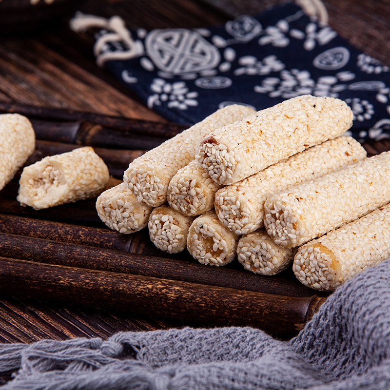 宝仁坊芝麻糖常州特产麦芽糖清真食品传统手工传统糕点