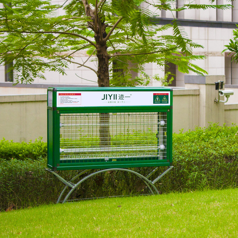 户外灭蚊灯大型小区庭院花园室外防水电蚊子器养殖场灭蝇灯灭蚊器