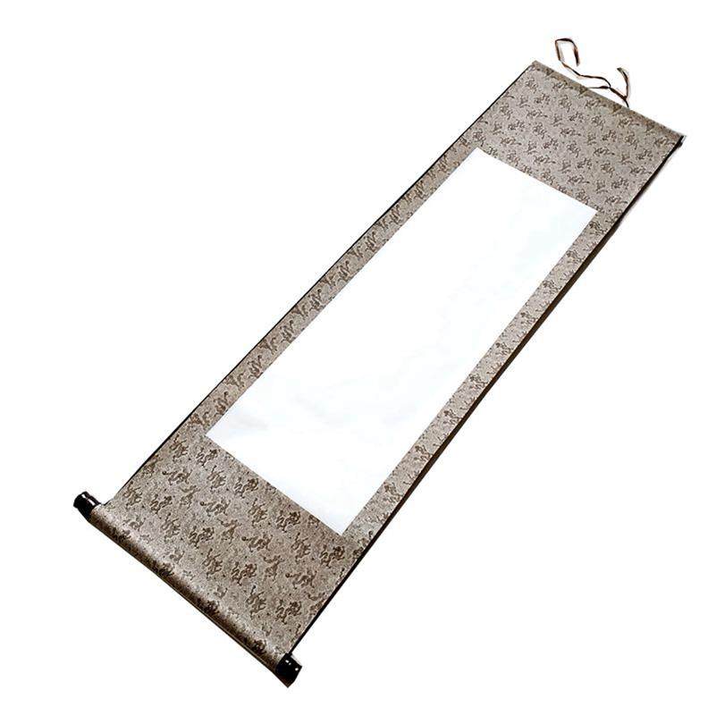 空白装裱挂轴裱好好的画卷卷轴宣纸通用装表宣纸