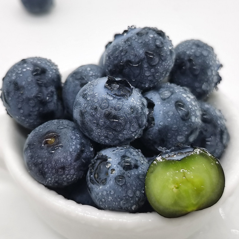 新鲜蓝莓鲜果现摘现发时令水果鲜果现摘蓝梅孕妇宝宝辅食