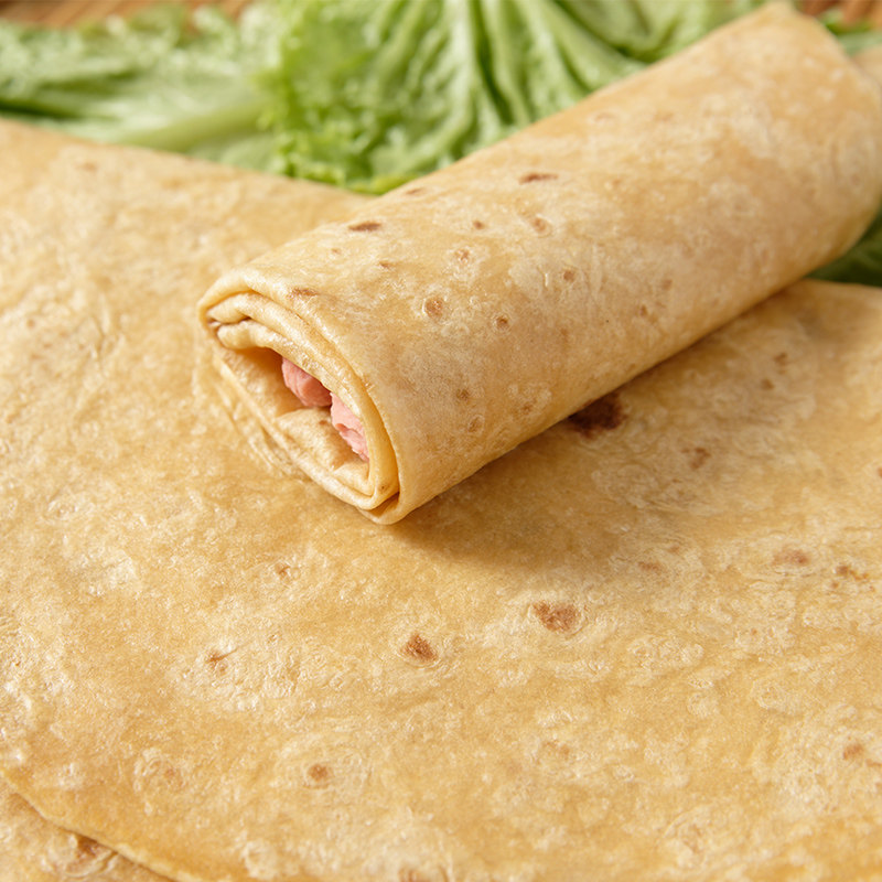 胡萝卜手工面饼卷饼薄饼山东农家饼皮单饼孕妇包点