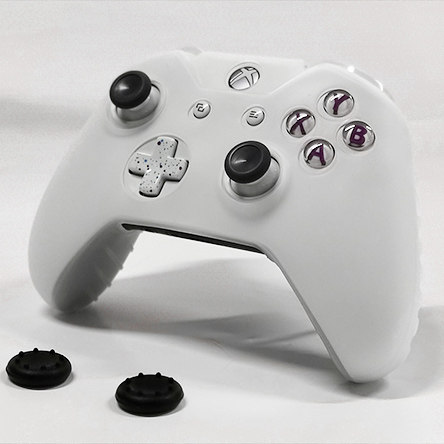 手柄硅胶微软摇杆主机onesxbox软胶适用于透明xbox手柄