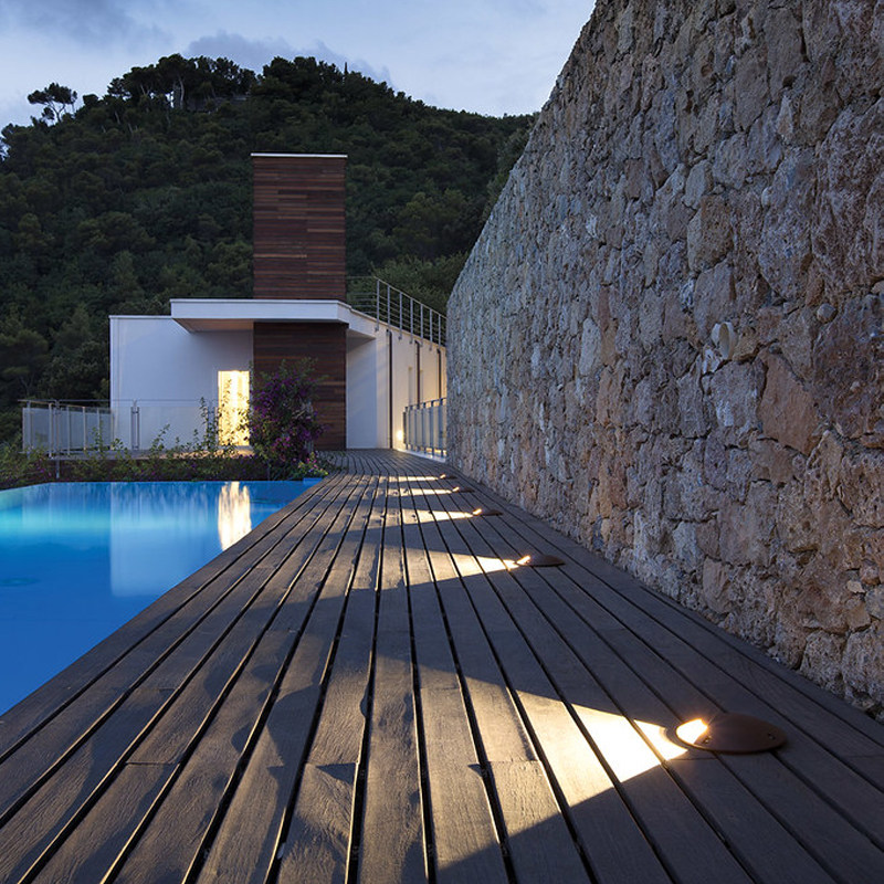 led嵌入式地灯户外防水地埋室外地面单侧发光景观庭院灯饰