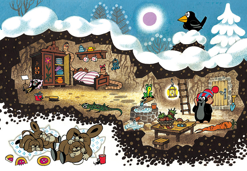 包邮 鼹鼠的故事经典版全12册套装 彩色插图3到6岁儿童绘本图画故事书