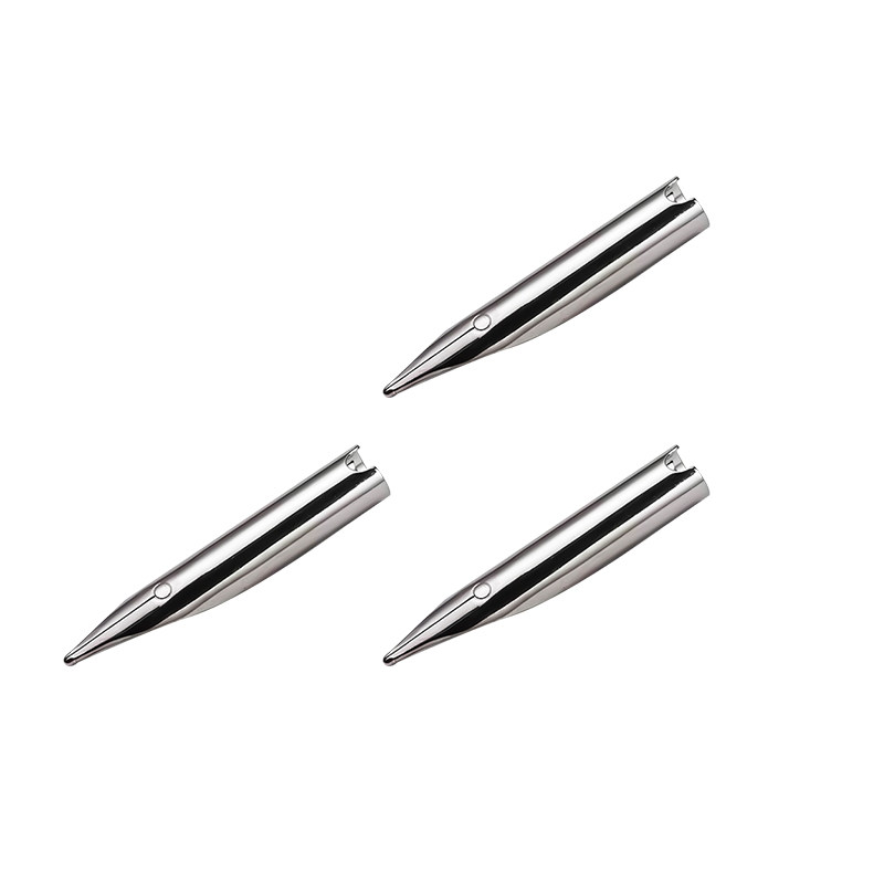 钢笔笔尖尖可小学生尖细圆筒通用型专用魔易05mm钢笔