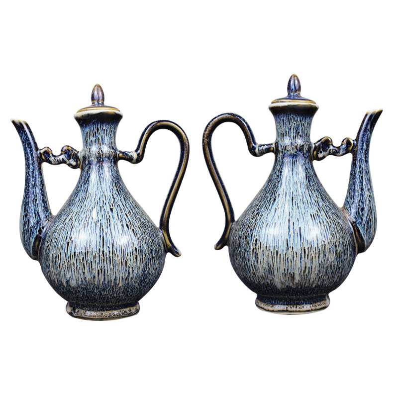 家用陶瓷酒壶空酒1斤一斤酒器容器酒具酒罐家用酒壶