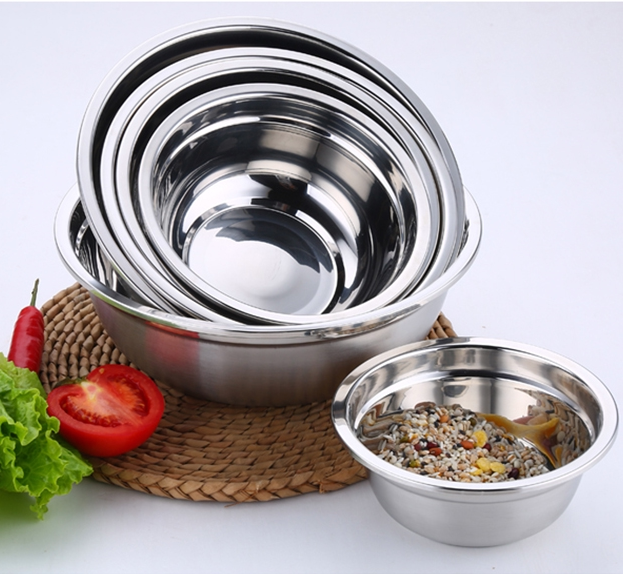 不锈钢优选碗汤碗加厚汤盆16cm14cm18幼儿园包邮盆