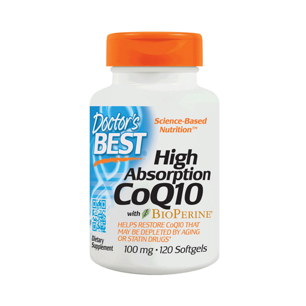 doctorbest多特斯高辅酶q10软胶囊100mg120美国进口泛醇