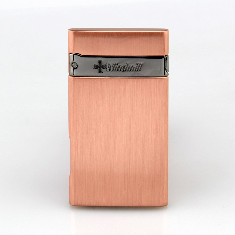 windmill日本风车打火机原装礼盒超薄气体电子防风充气打火机