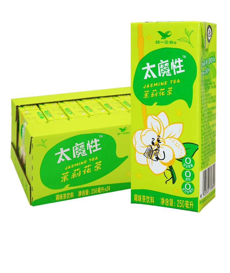 统一新品 24盒整箱夏天清凉解暑饮料好喝饮品 太魔性柠檬红茶250ml
