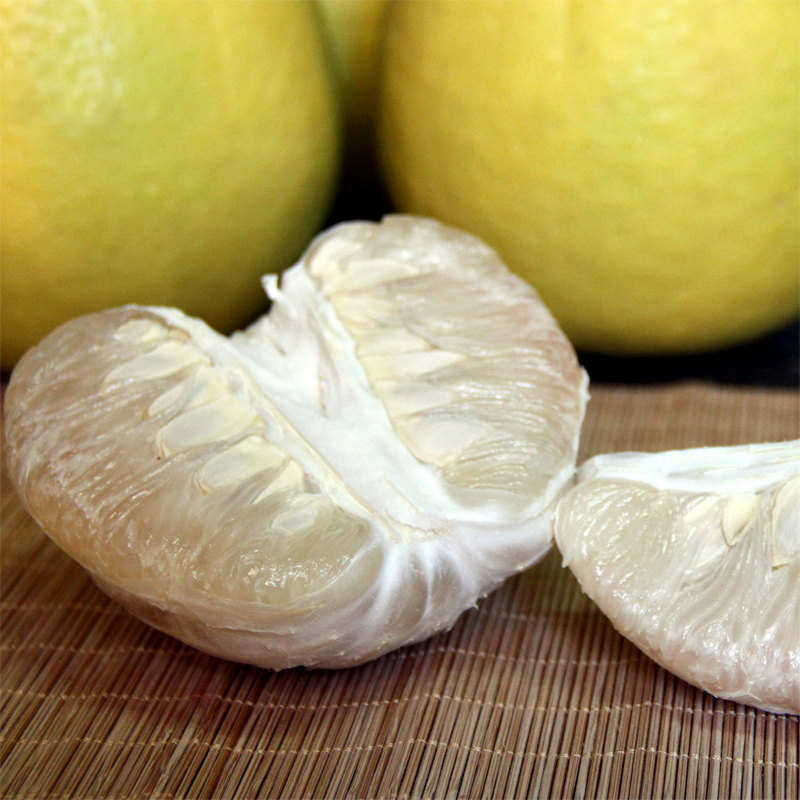 正宗容县沙田柚纯甜柚子广西特产新鲜水果白肉柚子非梅