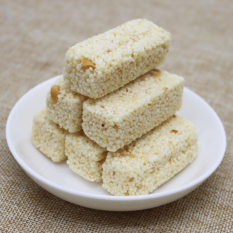 乐崇派米花酥400g休闲零食小吃点心传统糕点散装特产小米酥米花糖