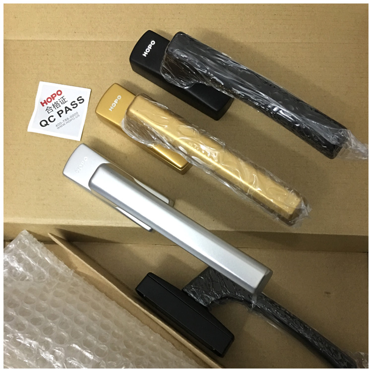 hopo好博五金断桥平开窗户ah402拨叉执手手把门