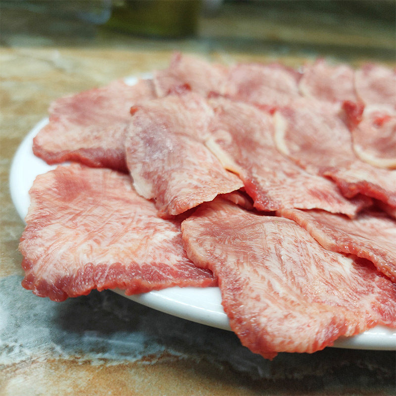 码头潮汕特产新鲜雪花嫩牛口条烧烤舌头豆捞生牛肉